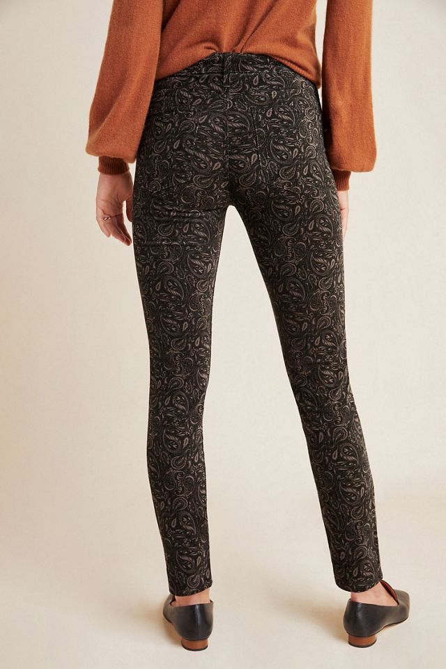 AG Jeans The Stevie Velvet High-Rise Skinny Jeans #2