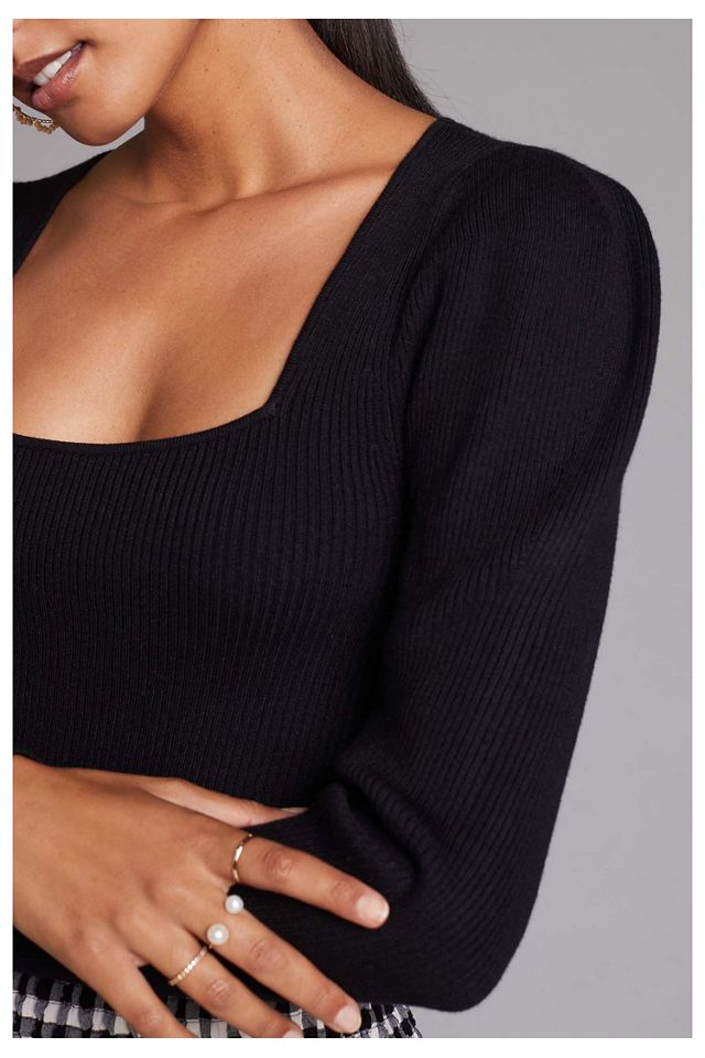 Maeve Square Neck Sweater #3