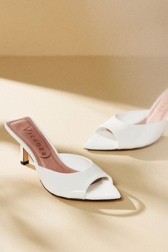 Vicenza Pointed-Toe Mule Heels #1