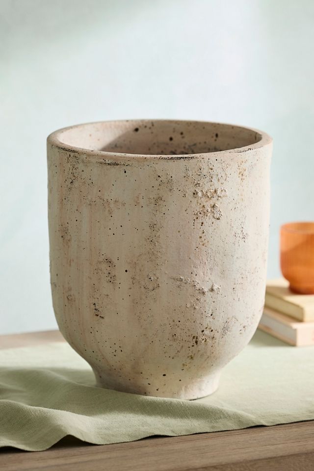 Grover Footed Terracotta Urn Planter #1