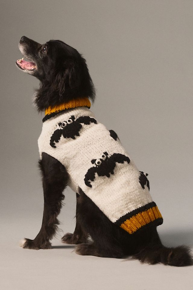 By Anthropologie Wool Halloween Pet Sweater