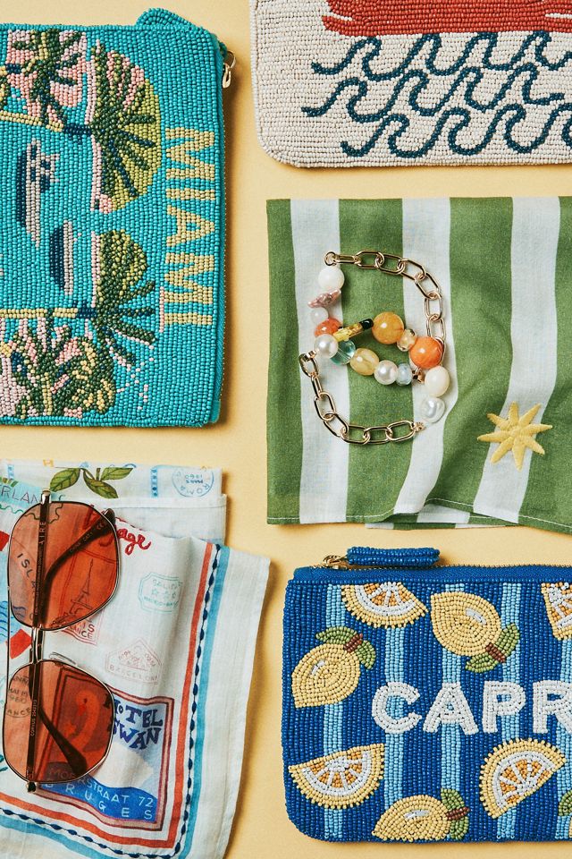 Celandine Striped Square Scarf #3
