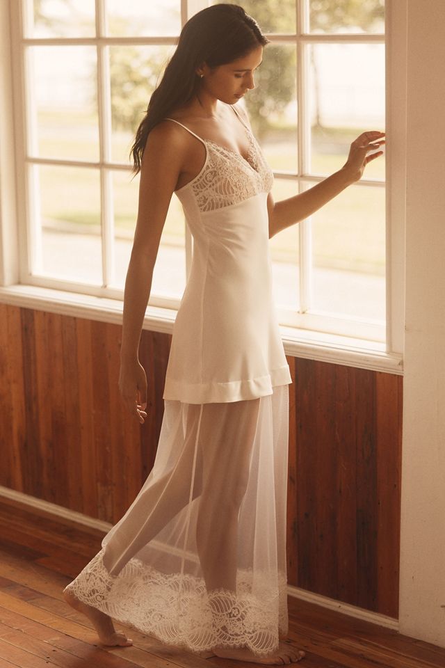 Rya Collection Serenade Sheer Slip Maxi Dress #3