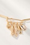 Summer Icon Bar Charm Paperclip Necklace