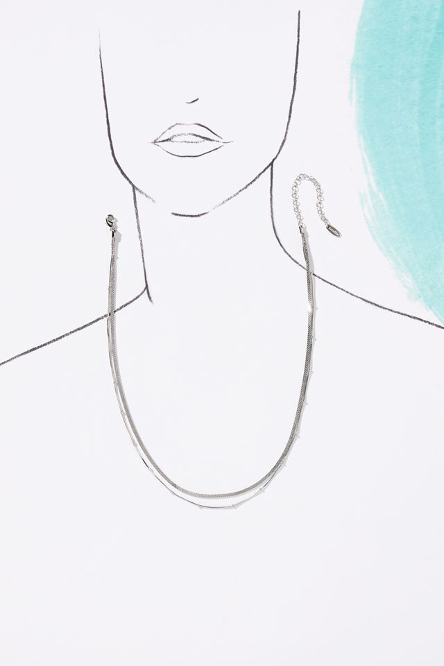 Double-Layered Chain Necklace #2