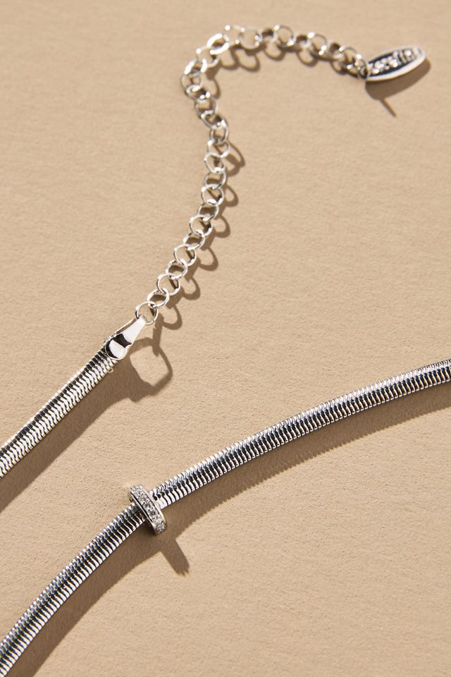 Herringbone Spacer Necklace #2