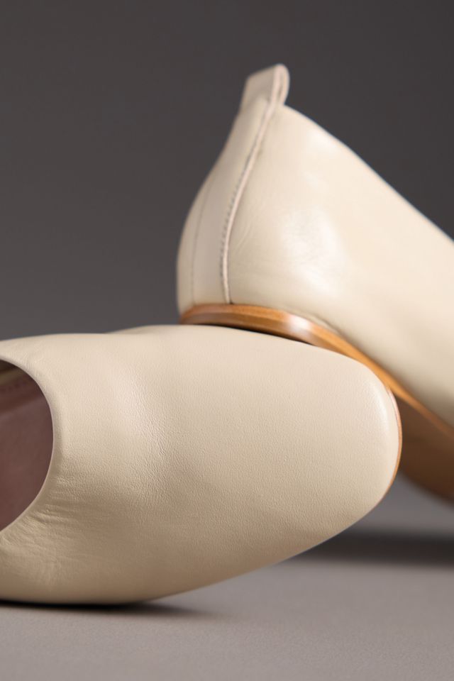 By Anthropologie Leather Glove Ballet Flats #2