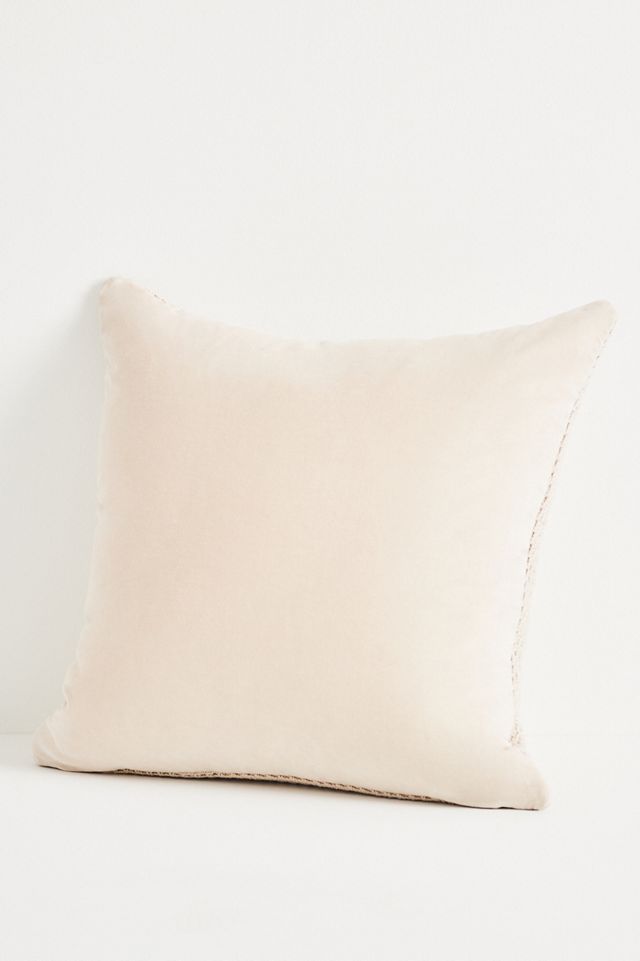 Margeux Crochet Velvet Pillow #3