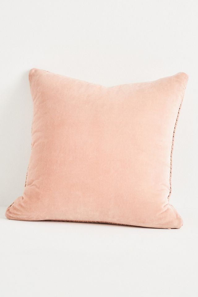 Margeux Crochet Velvet Pillow #2