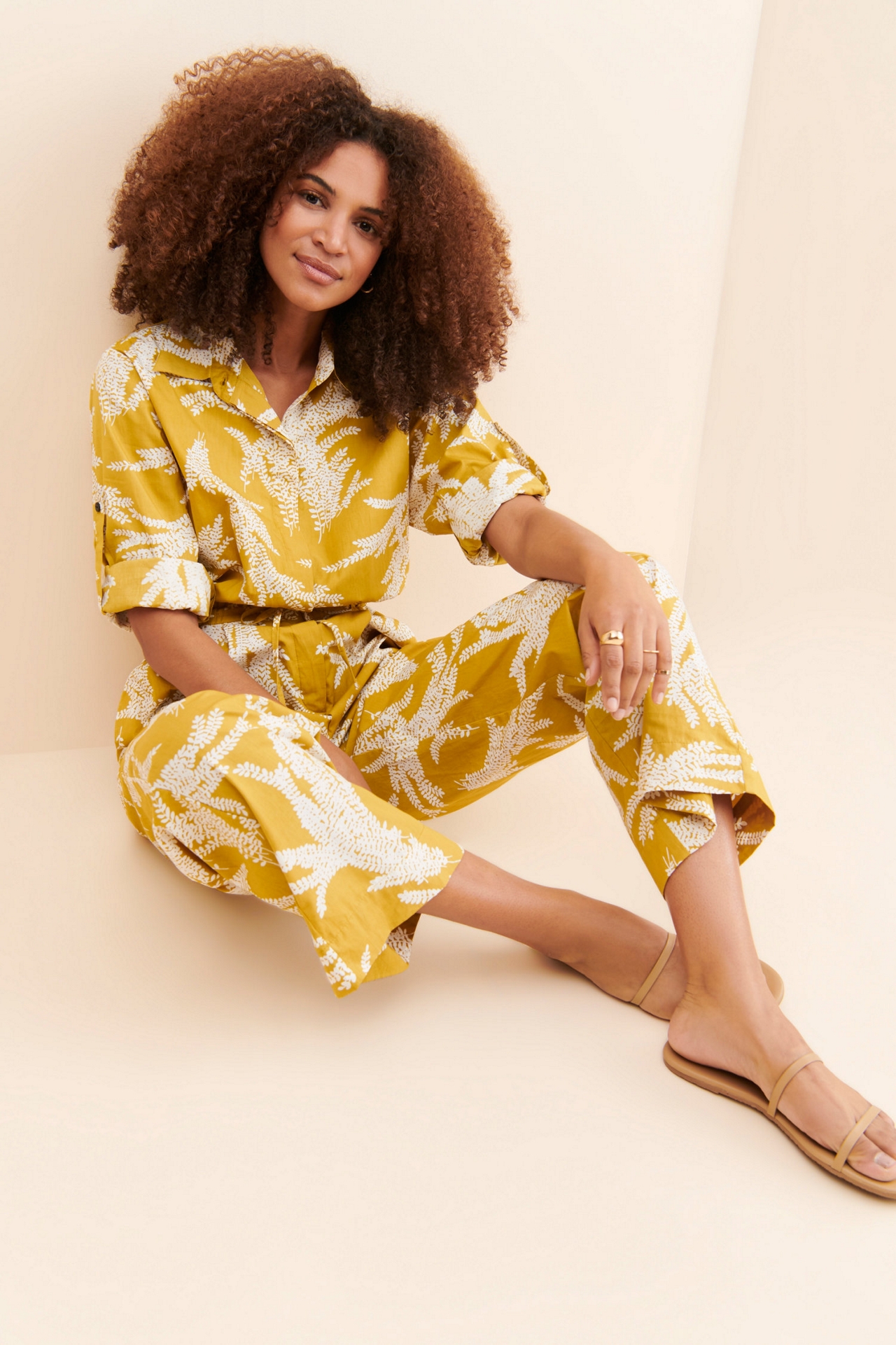 S/W/F Floral Boiler Suit