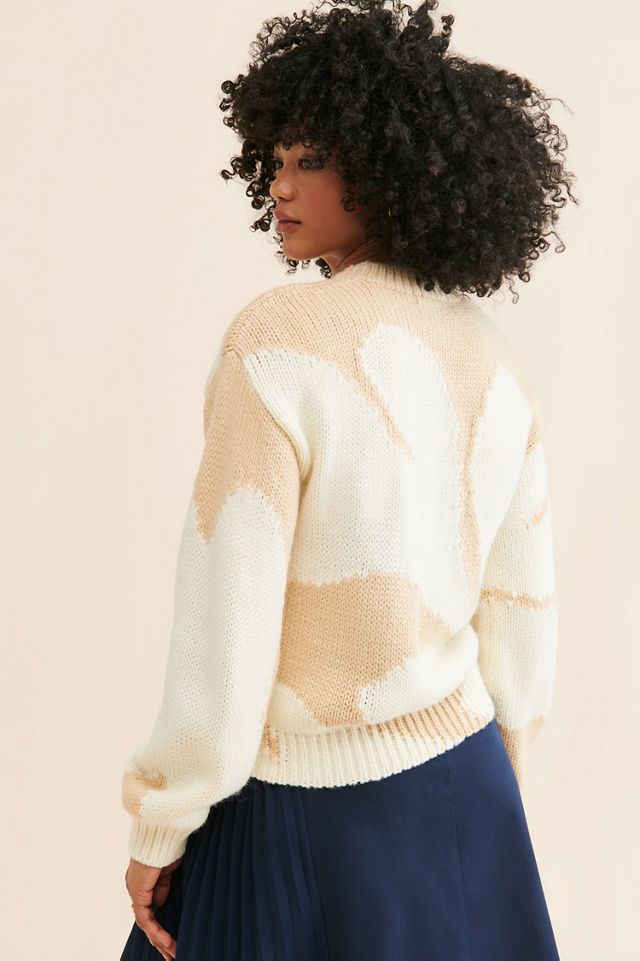 Møn Renn Farren Intarsia Knit Sweater