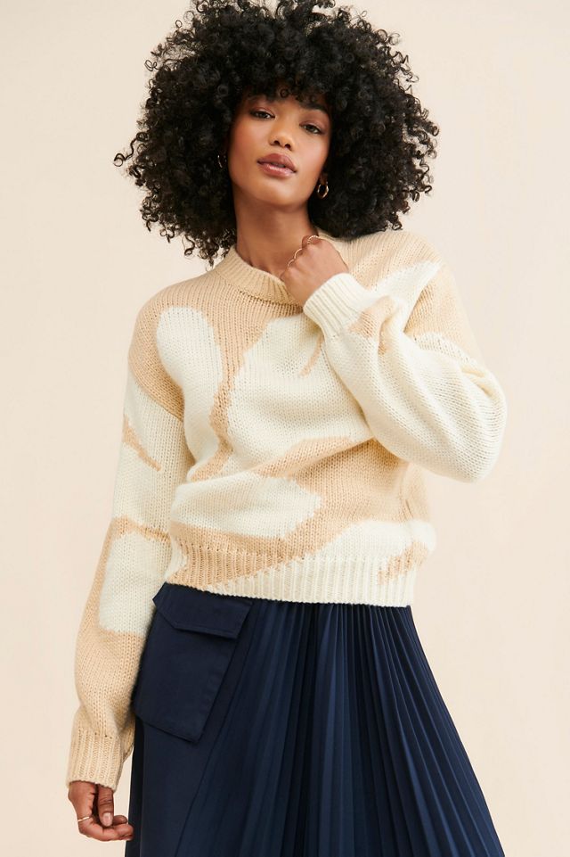 Møn Renn Farren Intarsia Knit Sweater