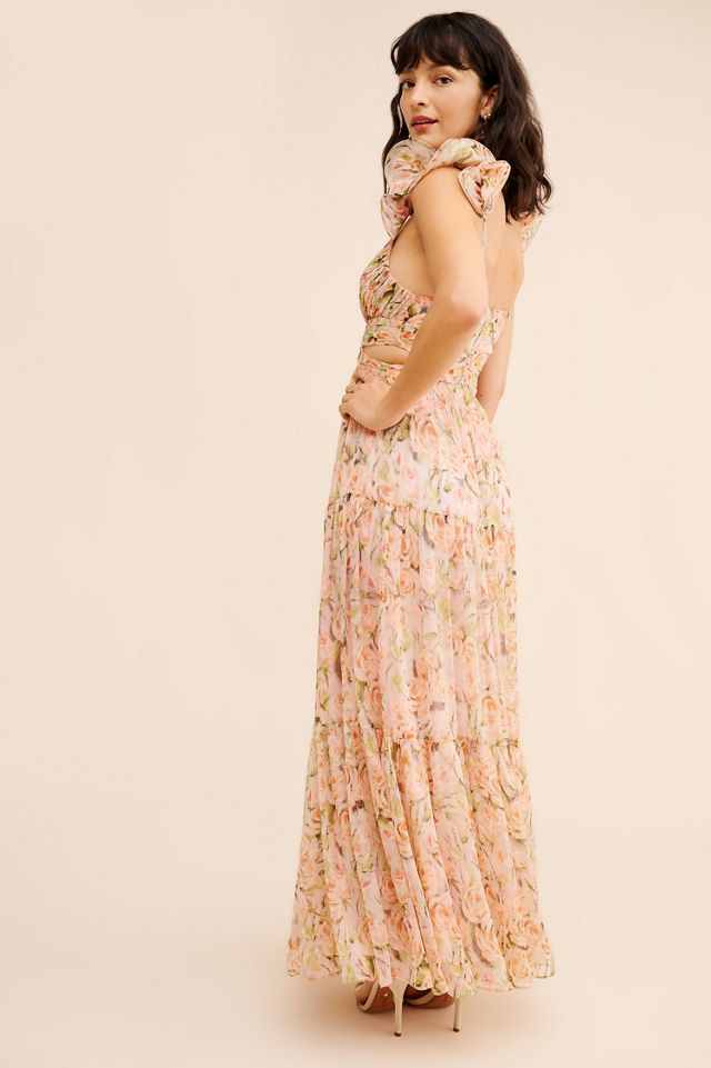 ASTR the Label Fritillaria Floral Maxi Dress #1