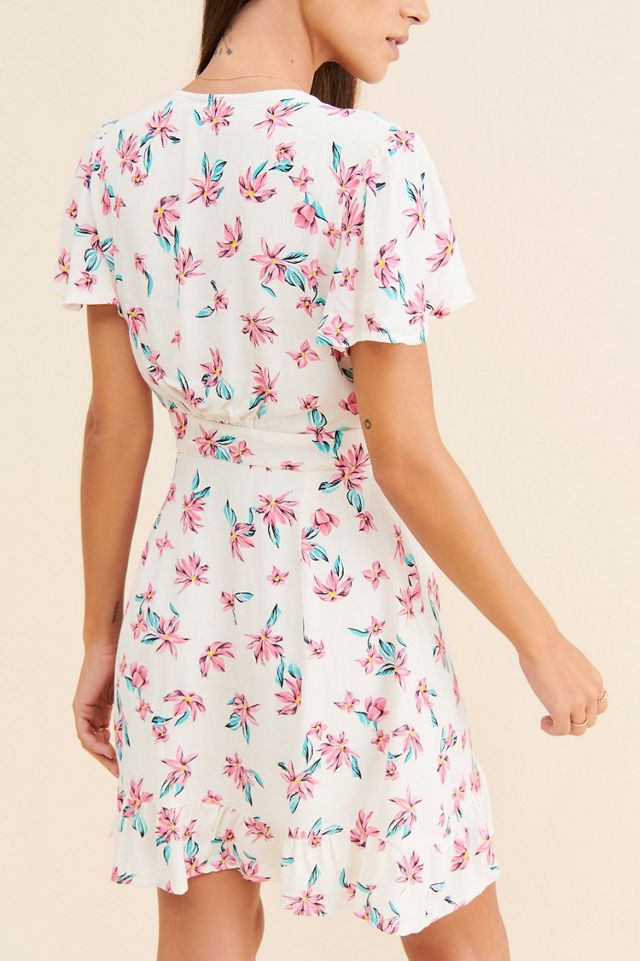 RAHI Floral Ruffle Mini Dress #1