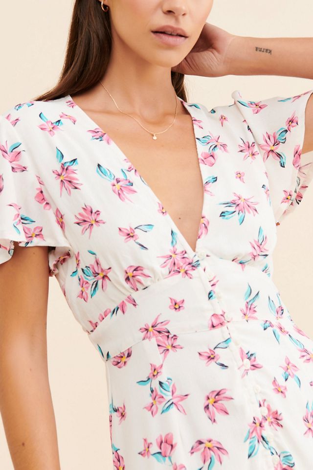 RAHI Floral Ruffle Mini Dress #2