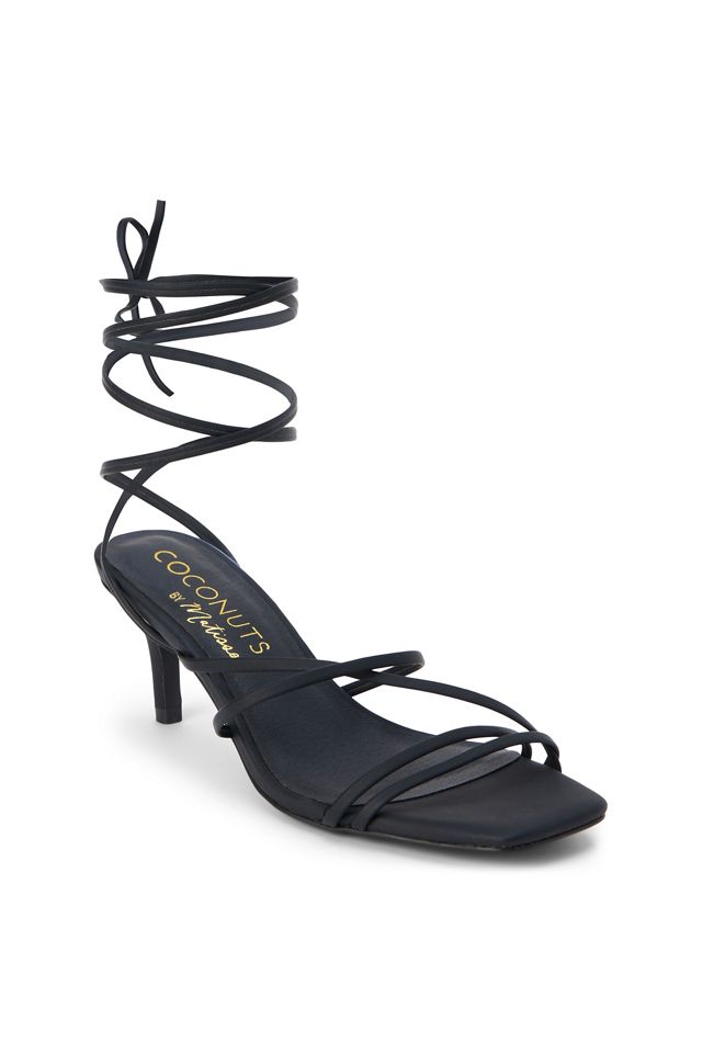 Coconuts by Matisse Lilly Ankle-Wrap Kitten Heels #1