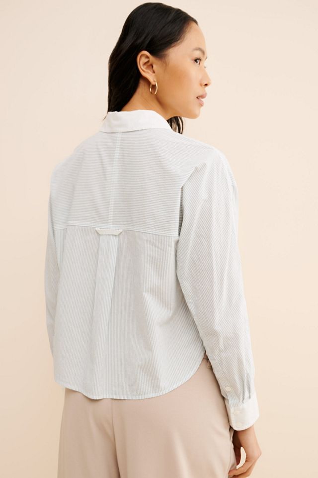 Madewell Utility Cropped Shirt #1