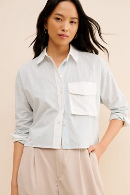 Madewell Utility Cropped Shirt