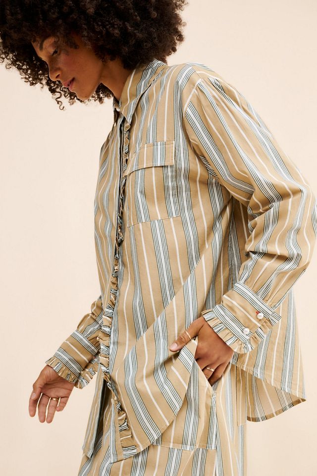 Damson Madder Kylie Ruffle Shirt #2