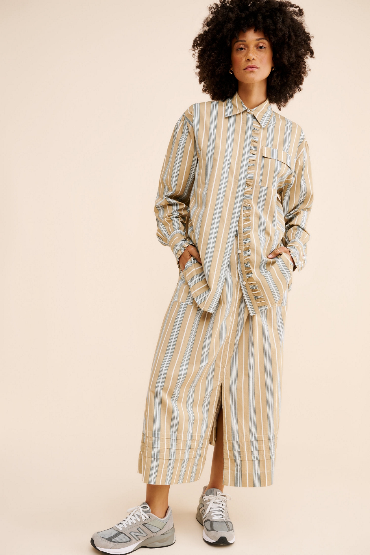 Damson Madder Kylie Ruffle Shirt