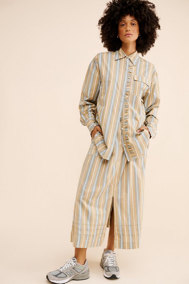 Damson Madder Kylie Ruffle Shirt #3