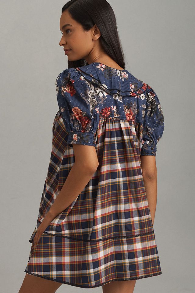 Pilcro Short-Sleeve Bow-Front Tunic Mini Dress #3