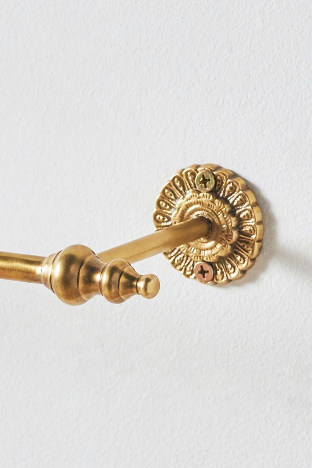 Ida Heritage Brass Towel Bar #2