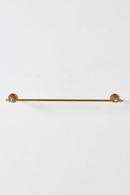 Ida Heritage Brass Towel Bar