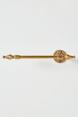 Ida Heritage Brass Toilet Paper Holder