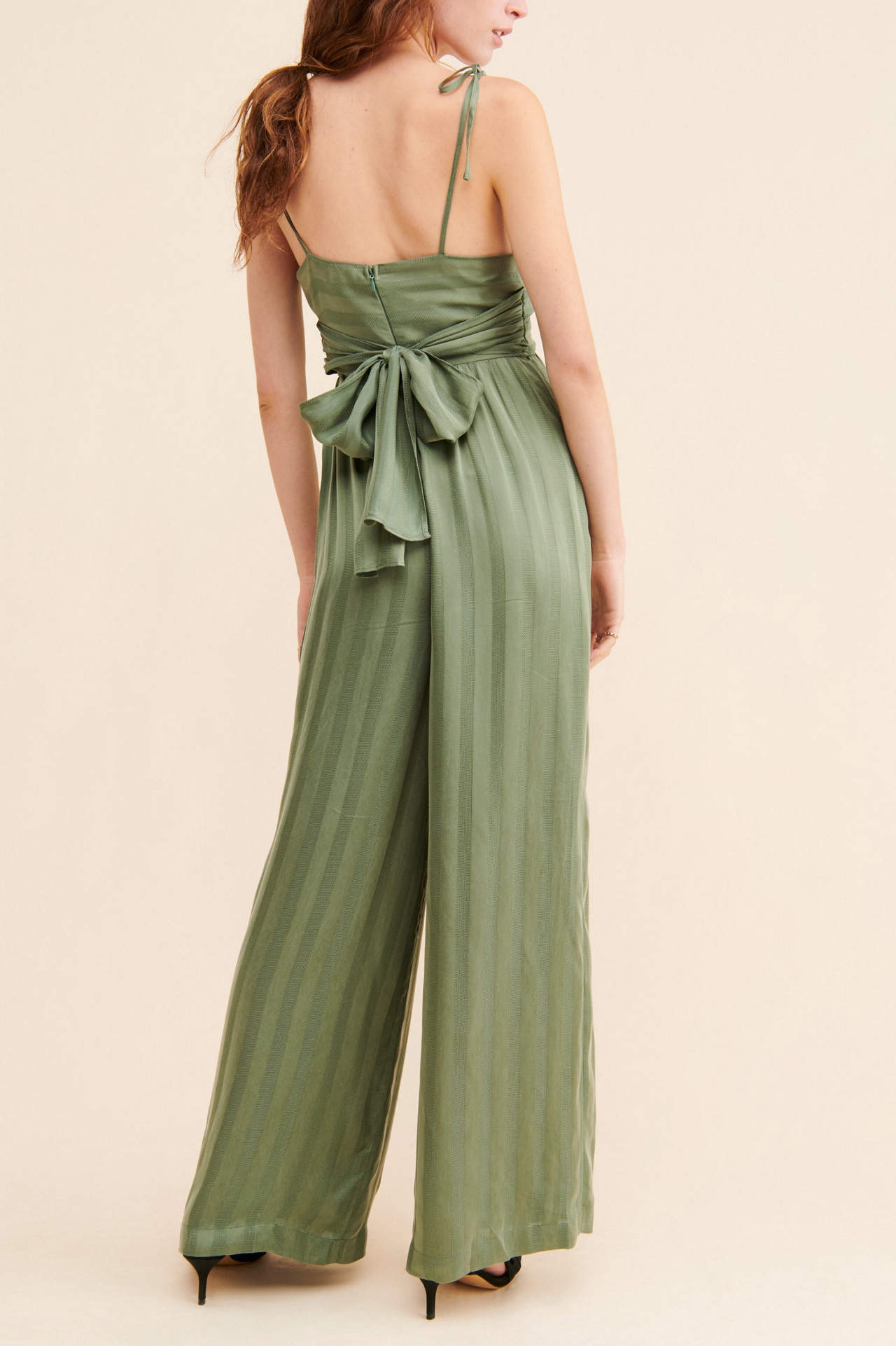 Current Air Cami Textured Jumpsuit