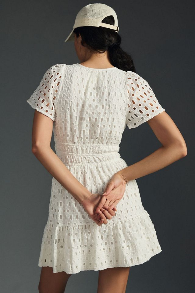 The Somerset Eyelet Mini Dress #3