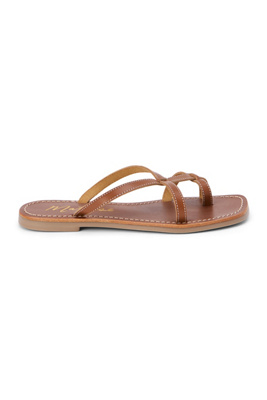 Matisse Melborne Strappy Toe-ring Sandals In Brown