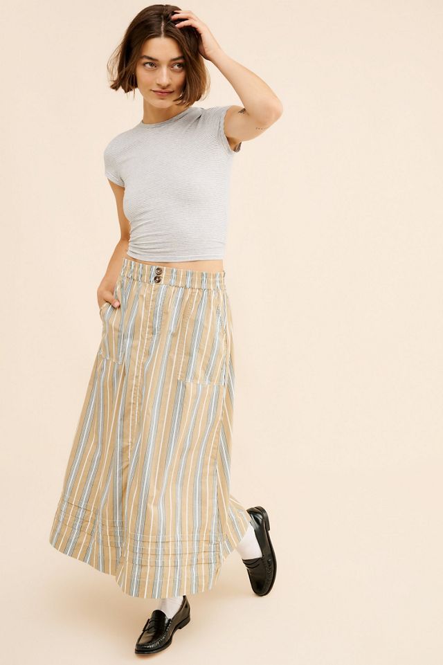 Damson Madder Nava Pocket Midi Skirt #3