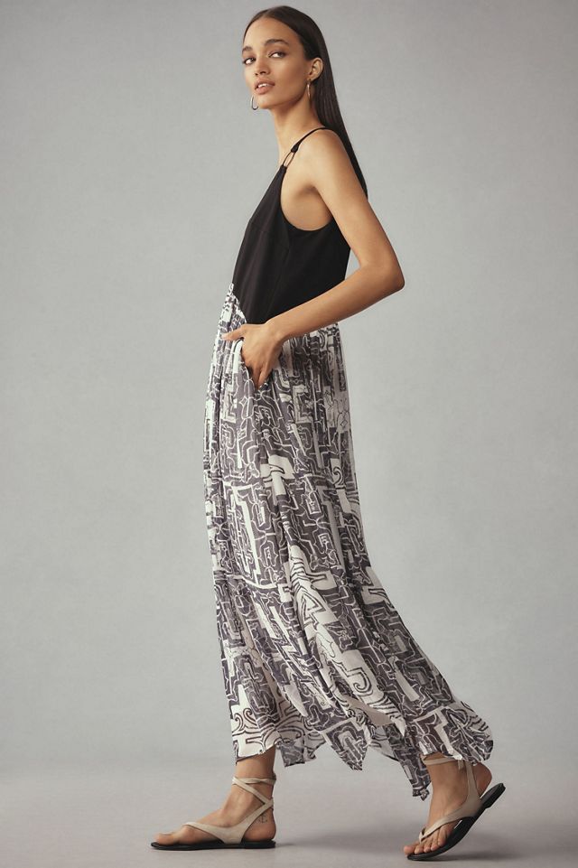 Sleeveless Scoop-Neck Maxi Dress #3