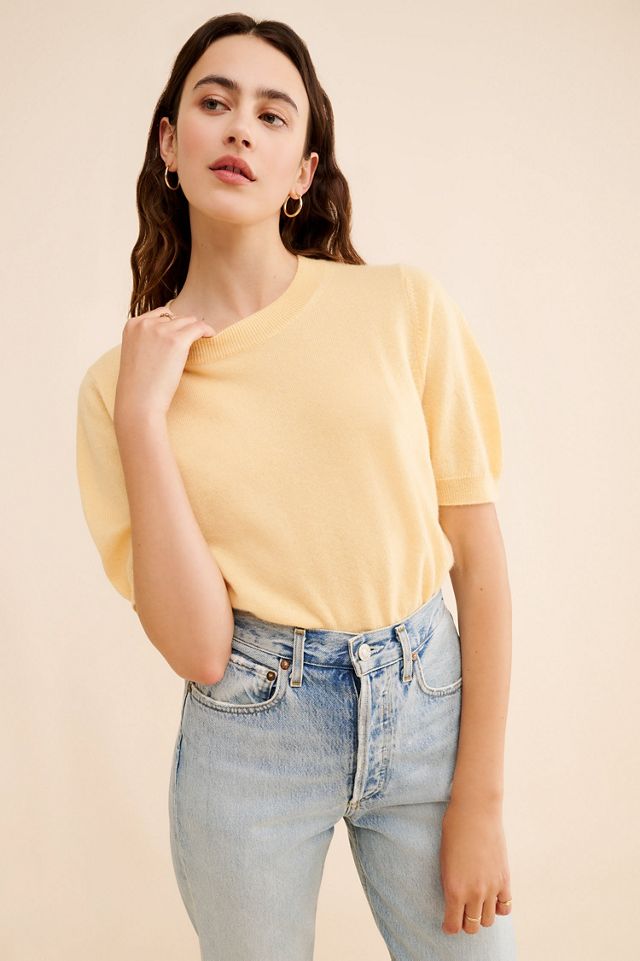 Pure Cashmere Cashmere Tee Pullover Sweater #2
