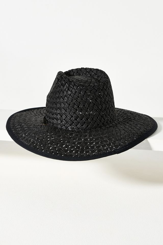 Freya Eenie Meenie Miney Mo Lifeguard Hat Black Tiger Patch L NWT Freya Eenie Meenie Miney Mo Straw Lifeguard Rancher  main image 4