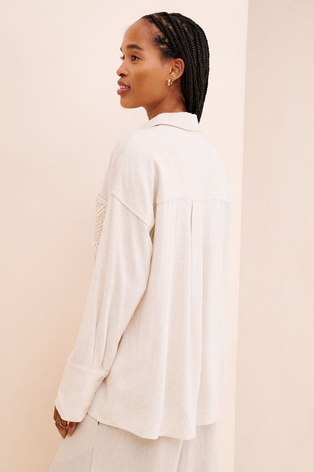 4th & Reckless Lianna Button Down Top #1