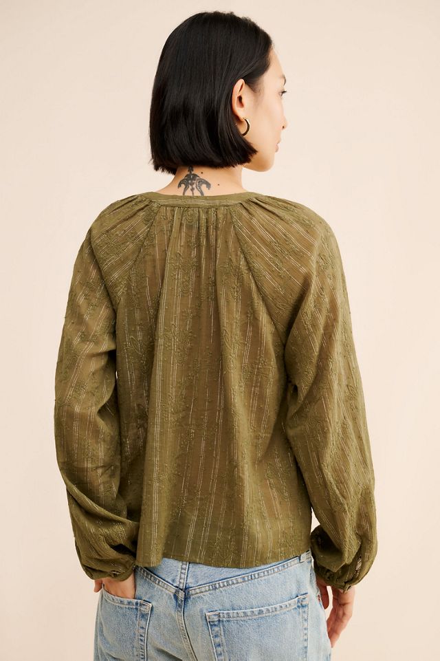 Sanctuary Shimmer Textured Blouse #1