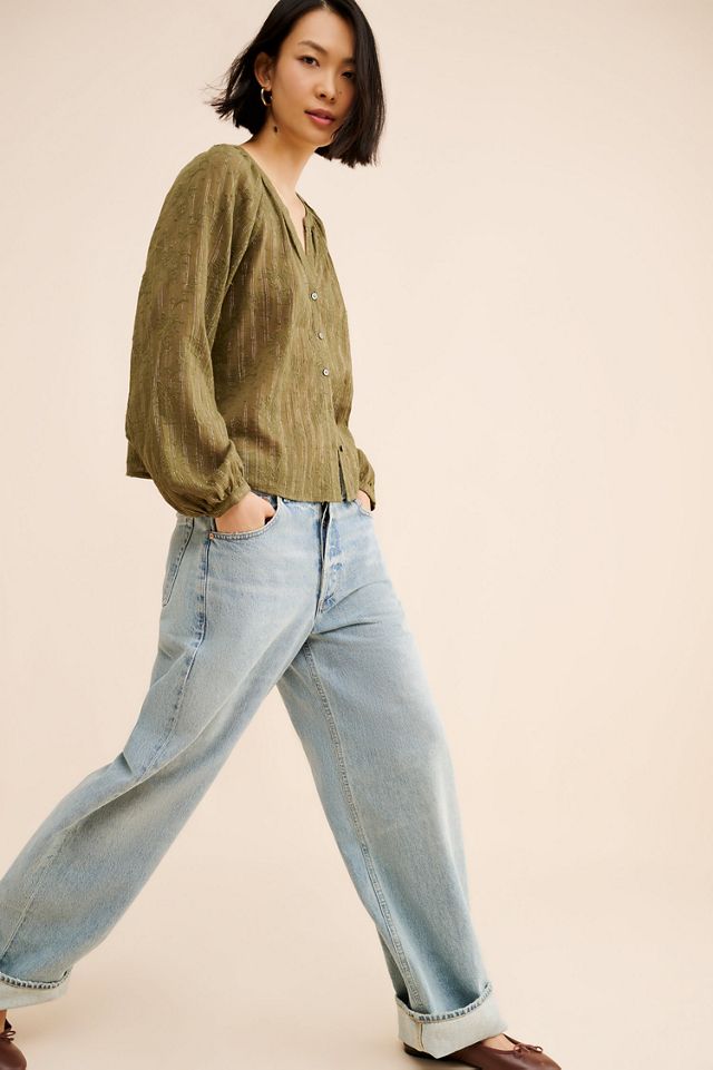 Sanctuary Shimmer Textured Blouse #3