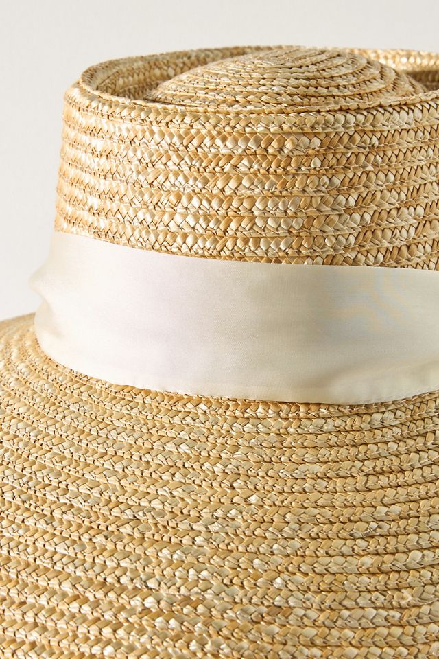Cheveux Corp. Lampshade Straw Bucket Hat #2