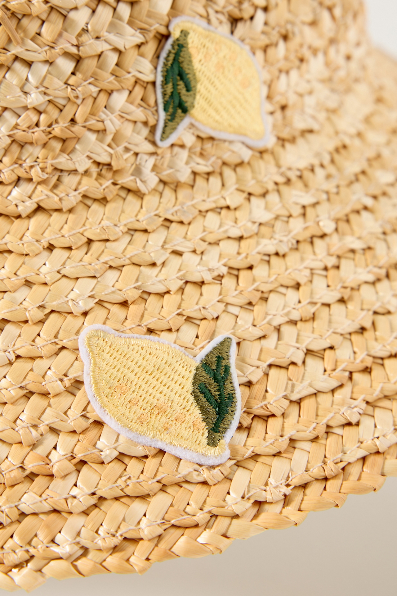 Cheveux Corp. Fruit Patch Straw Bucket Hat