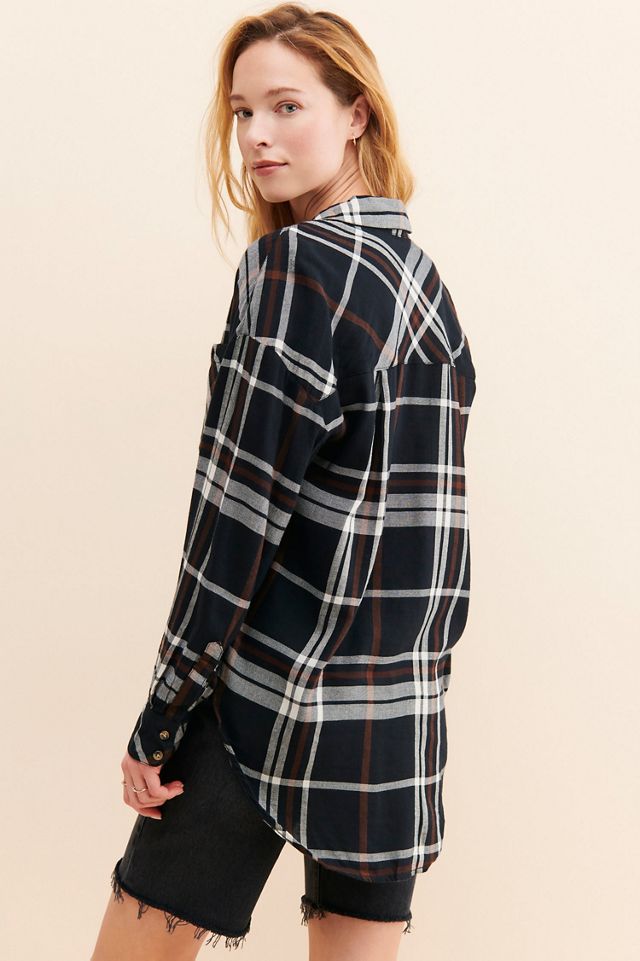 Sanctuary Boyfriend Plaid Buttondown #1