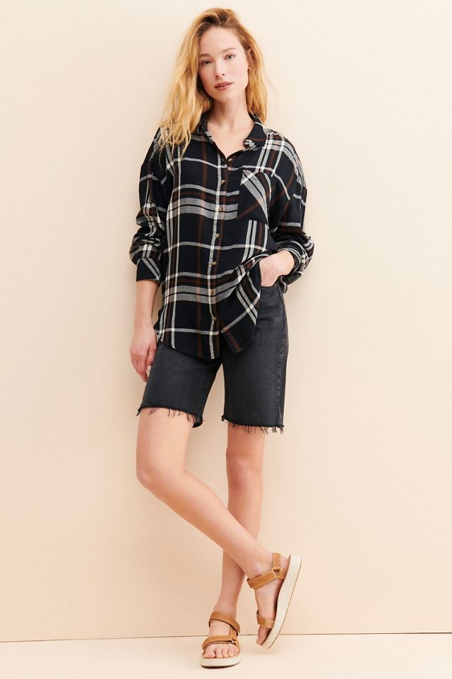 Sanctuary Boyfriend Plaid Buttondown #3