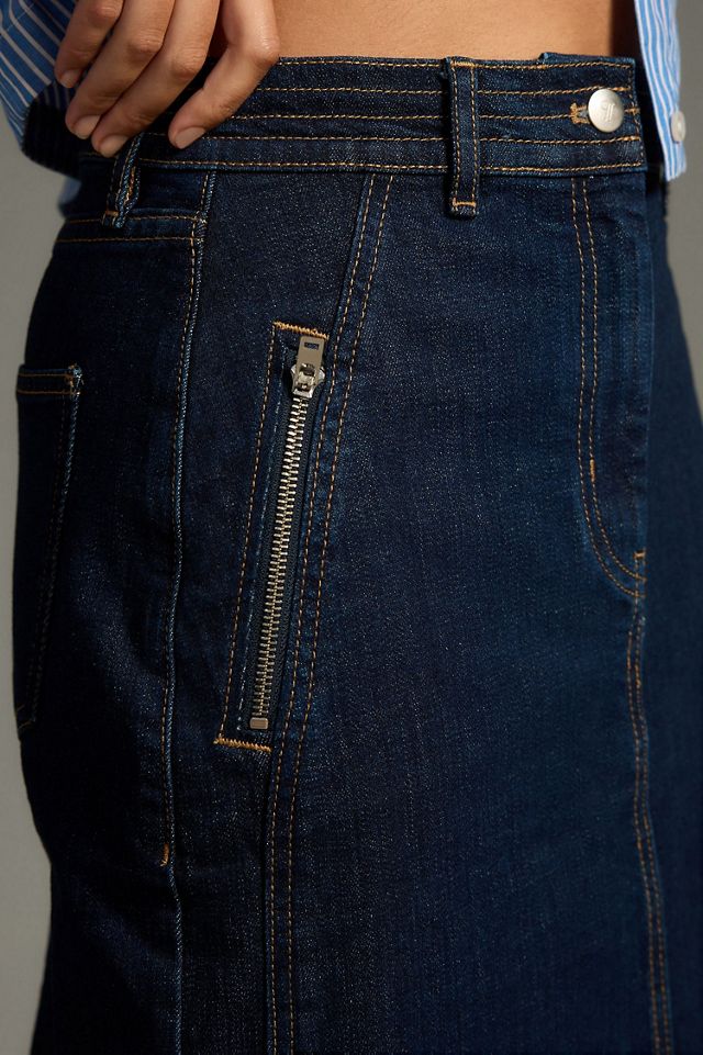 Pilcro Denim Pencil Skirt #2