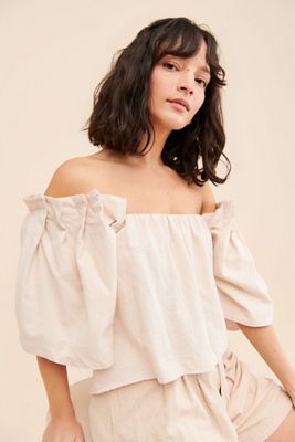 Sovere Origami Off-The-Shoulder Top