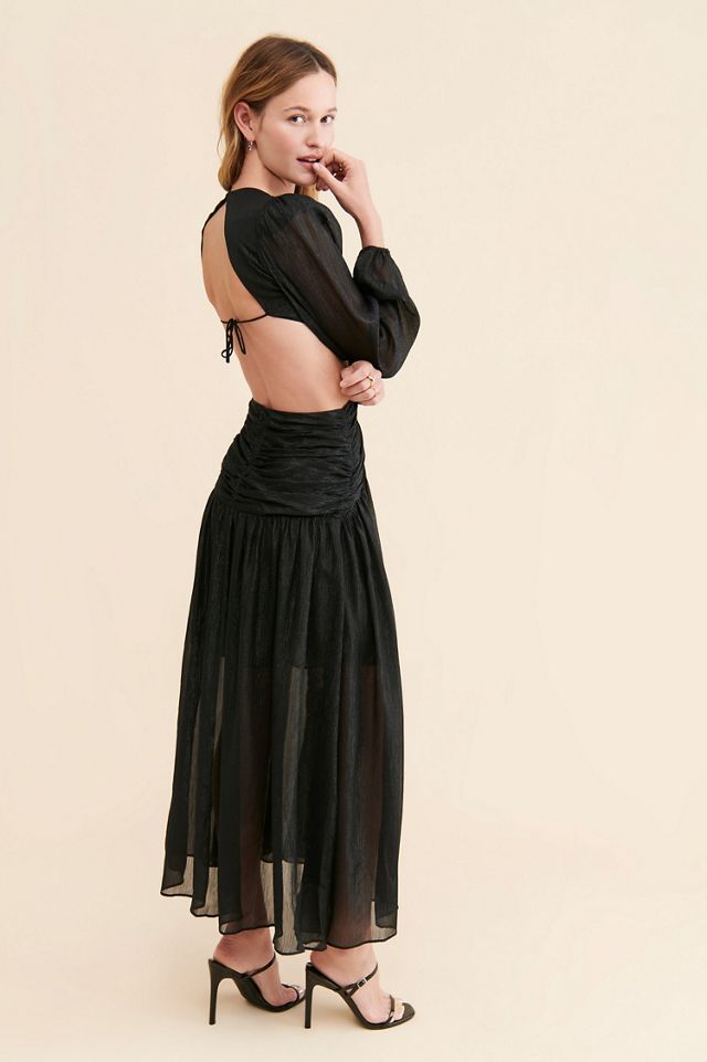 ASTR the Label Twist Cutout Waist Dress #1