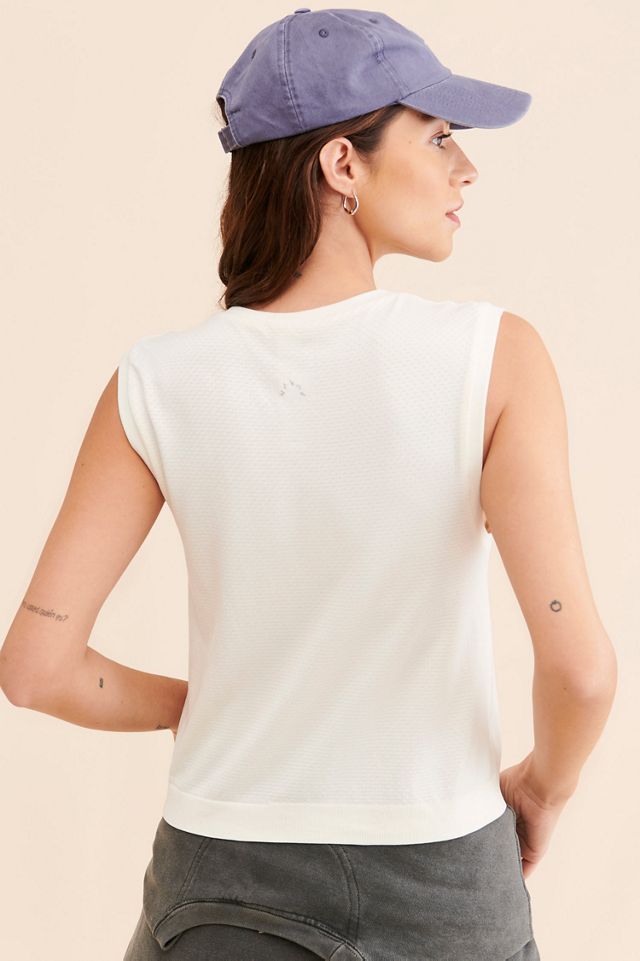 Varley Page Seamless Cropped Tank #1