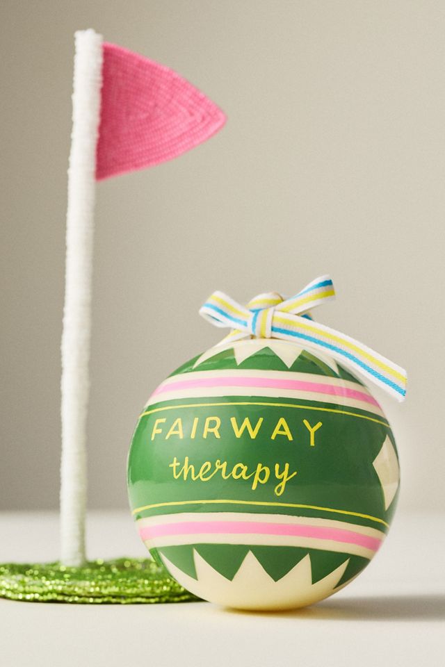 Go Sports Glass Ornament #1