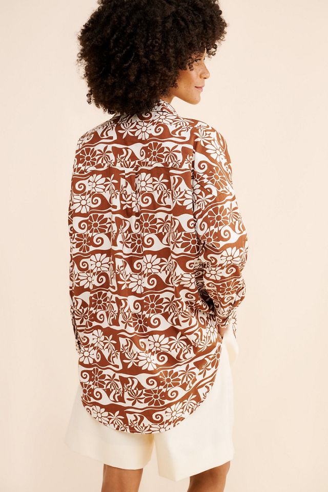 Poplin Long-Sleeve Buttondown Shirt #1