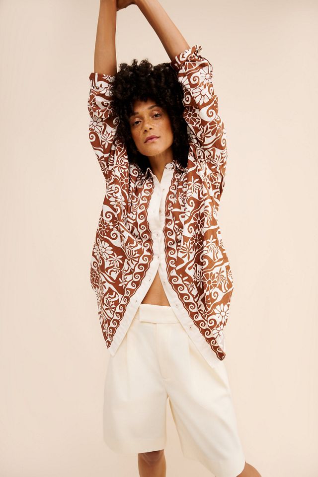 Poplin Long-Sleeve Buttondown Shirt #2